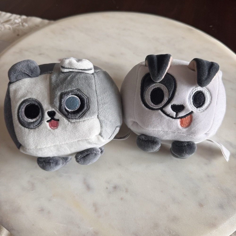 Pet Simulator series 2 Cyborg Pet plush tech Plush Rare Robot Puppy